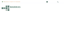 Tablet Screenshot of maderasibargoitia.com